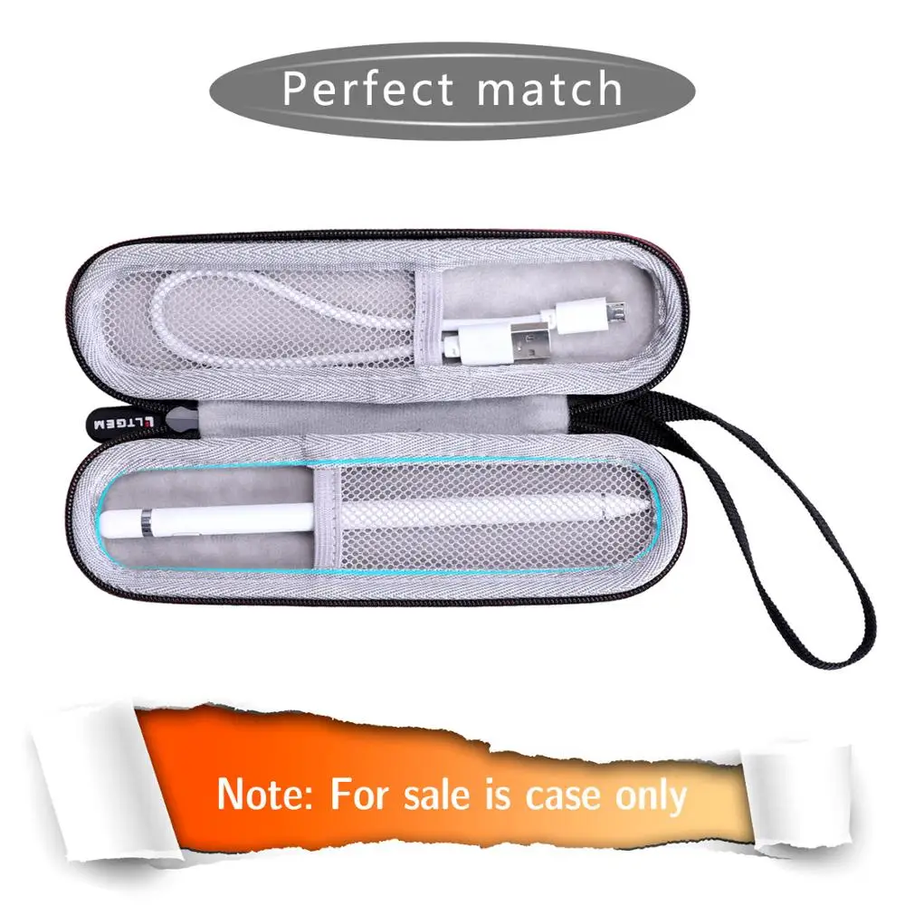 LTGEM EVA Hard Case for Stylus Pen Compatible With Apple iPad