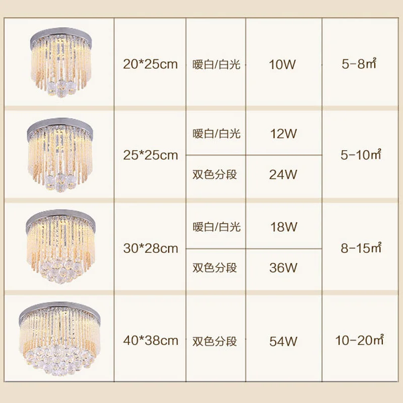 Lámpara de techo de cristal de diseño de lujo, luz LED moderna para sala de estar, AC110V, 220V