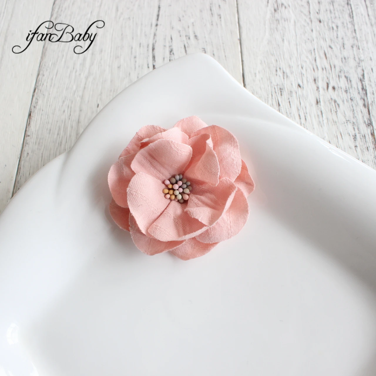 Flower Accessories Craft Fabric Flowers Baby Girl Hair Flowers