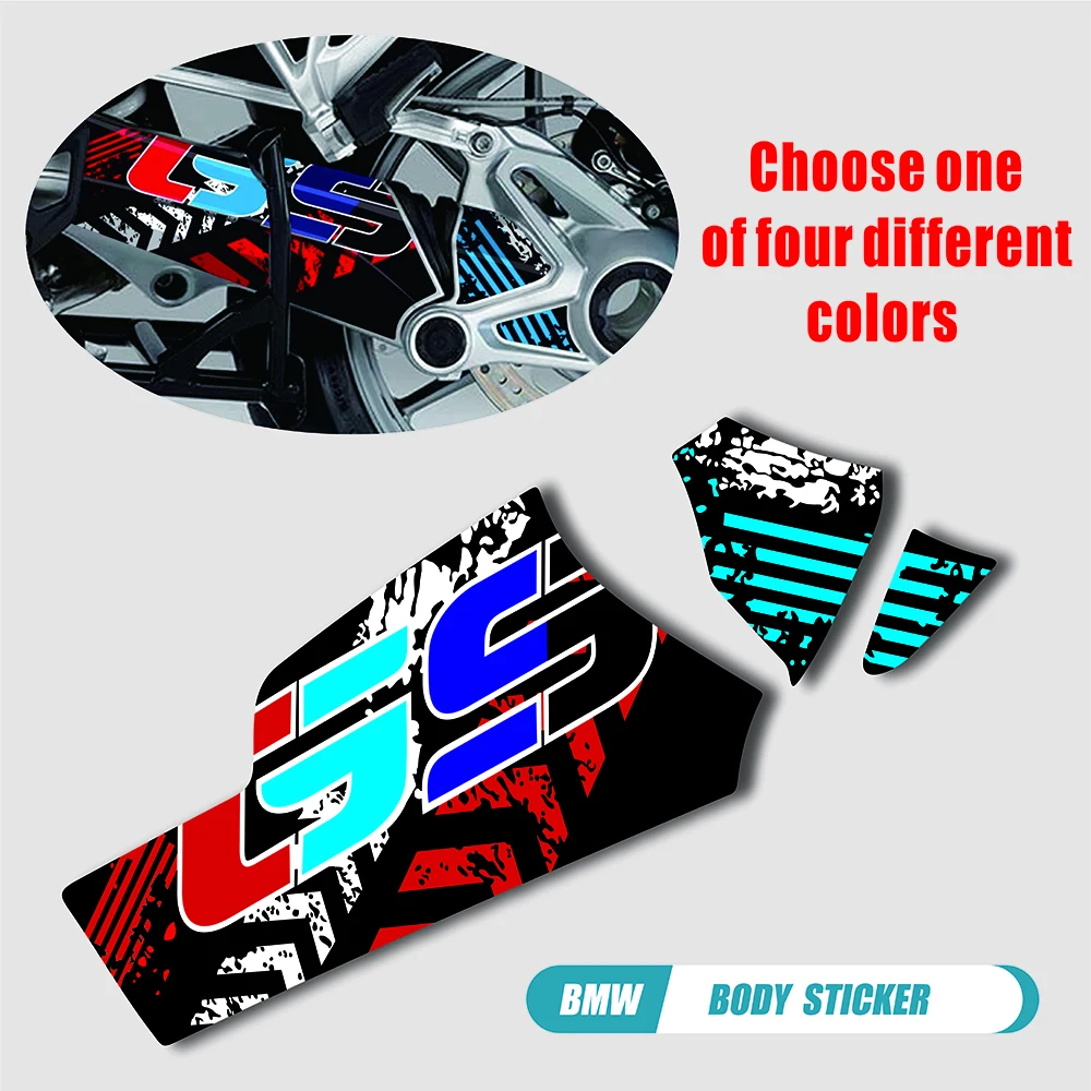 

KSHARPSKIN Motorcycle sticker transfer shaft reflective logo decal for BMW R1200GS ADV 2013-2019 and R1250GS ADV 2019 -2020