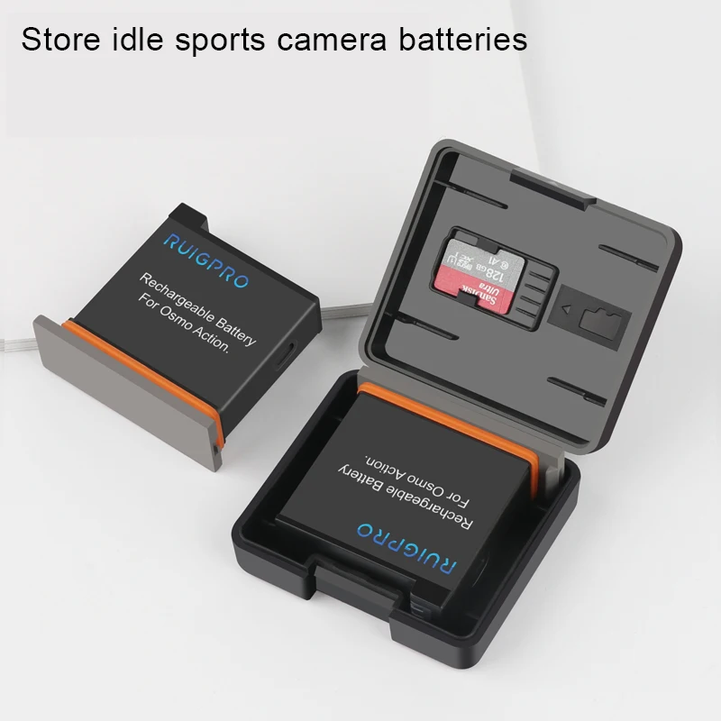 Custodia protettiva per batteria per GoPro Hero11 10 9 8 7 6 5 4 nero Xiaomi Yi MiJia 4k SJCAM SJ4000 SJ8/9/10 accessori per fotocamera