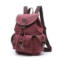 2023 New AUGUR fashion men's backpack vintage canvas backpack school bag men's travel bags large capacity backpack