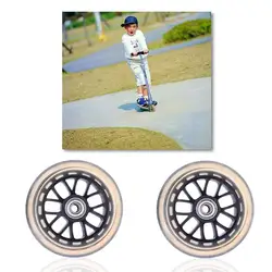 1 Pair Scooter Wheels Mute Replacement Wheels For Luggage Suitcase Car