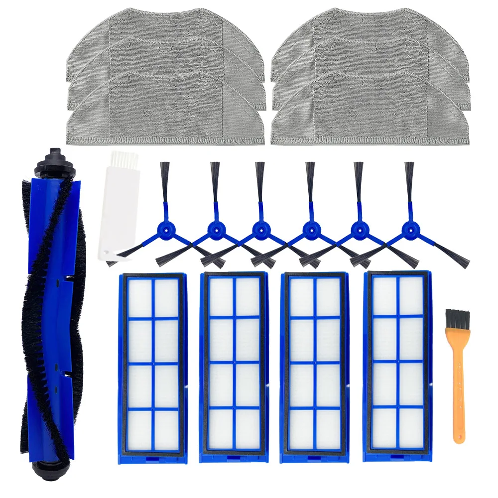 หลักแปรงแปรงด้านข้างHEPA FilterสำหรับAnker Eufy L70อัจฉริยะSweeping Robotเครื่องดูดฝุ่นPart Moppingผ้า