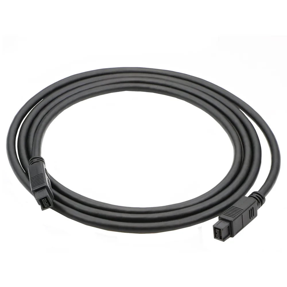 9 PIN / 9PIN BETA FireWire 800 - FireWire 800 9-9 Cable IEEE1394 IEEE 1394 B 6FT 1.8m 3m 4.5m Black For Camera Computer Cable