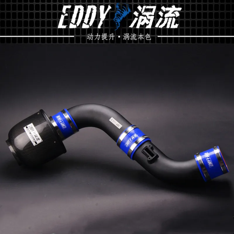 EDDY Intake System Air Intake Pipe & Carbon Fiber Air Filter for Volkswagen Magotan 1.8T / 2.0T VW 2007-2020 Engine Parts