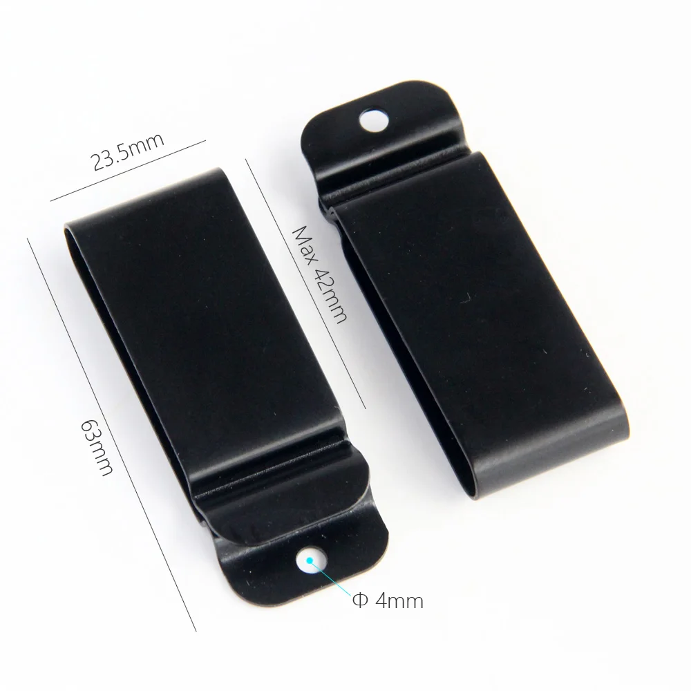 2 Cái/lốc Kydex Bao Da Nhanh Kẹp Chiến Thuật Dao Vỏ Bao Súng Thép Mangan Kim Loại Đai Kẹp