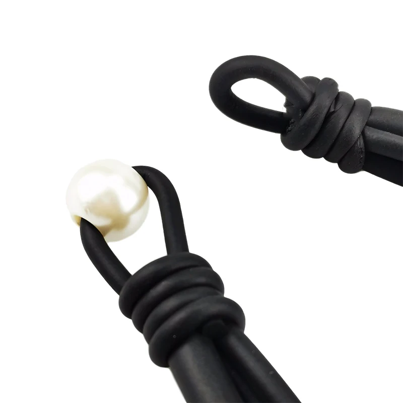 UKEBAY New Choker Necklaces Rubber Necklace Women Round Pendant Necklaces Gothic Sweater Chains Ethnic Jewelry Wholesale Collars