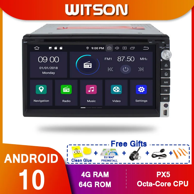 

WITSON Android 10.0 Car Multimedia Universal FOR NISSAN QASHQAI/PALADIN 4G RAM 32G ROM IPS TOUCH SCREEN