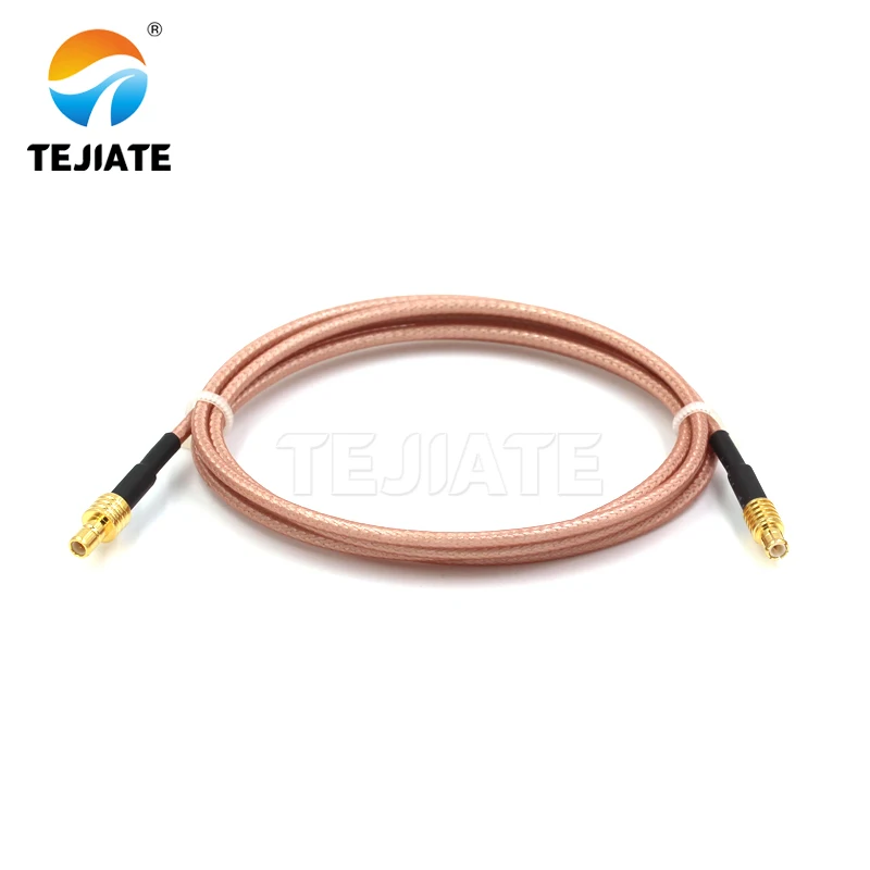 1PCS TEJIATEอะแดปเตอร์SMB To MCXประเภทSMBJแปลงMCXJ 8-90ซม.1M 1.5M 2MความยาวConnector RG316ลวด