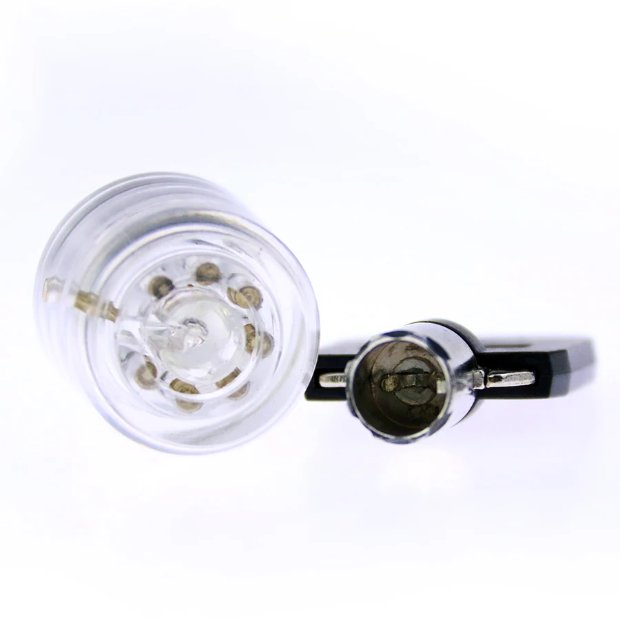 7 Pins Transparent Tubular Lock,Locksmith Practice Lock Beginner Training Tubular Lock