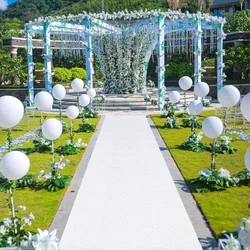 Custom Length Wedding Carpet Aisle Runner Red Carpet White Carpet Indoor Outdoor Event Party Wedding Aisle Runner Thickness 1 MM