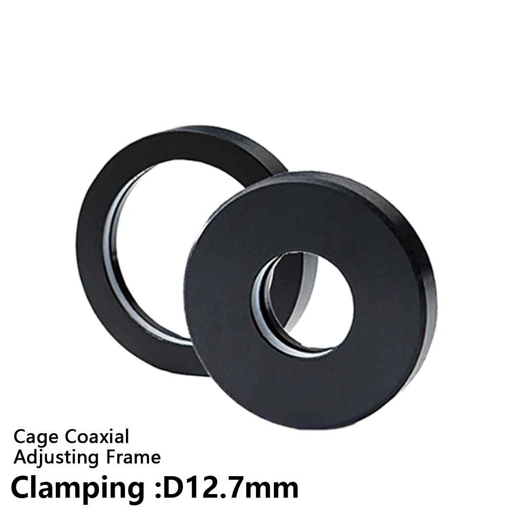 

Cage coaxial adjusting frame Clamping D12.7mm Lens frame support Physical optics experiment Experimental fixture