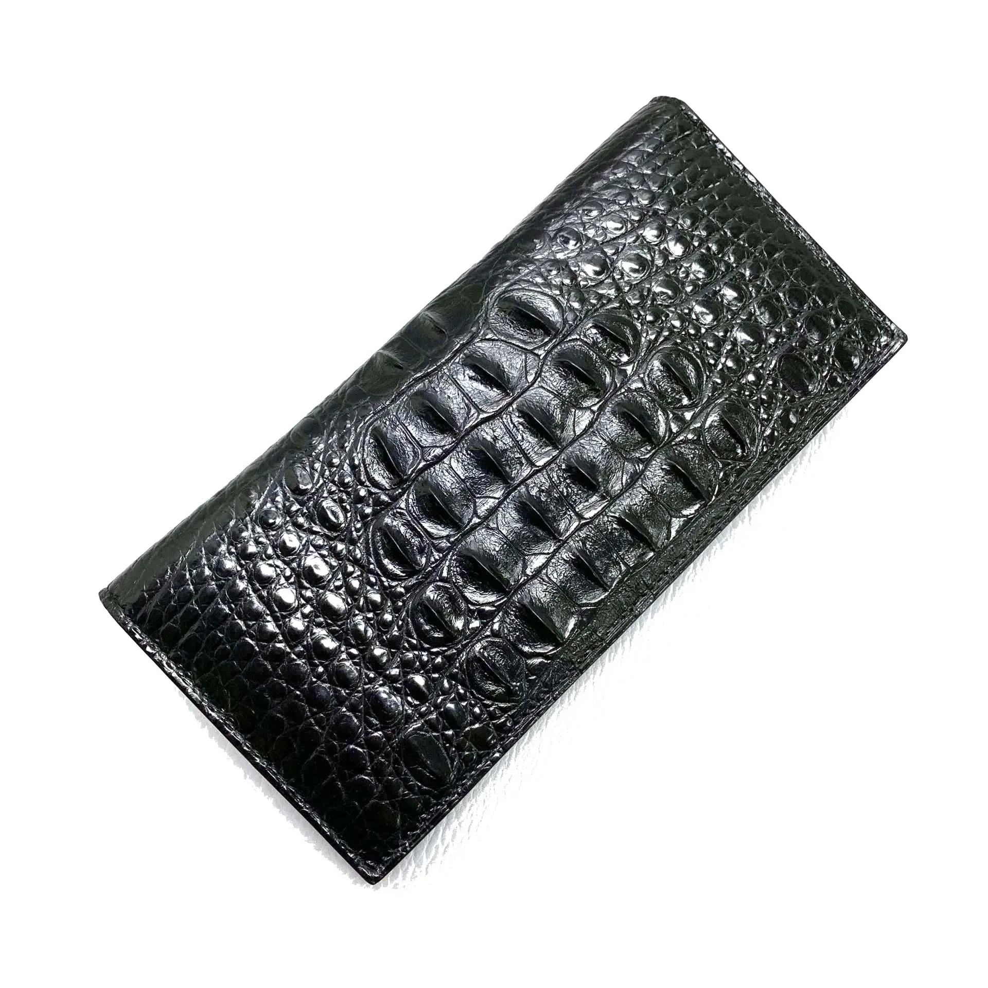 hongsen new crocodile purse  long  men wallet  Long   crocodile  male  wallet