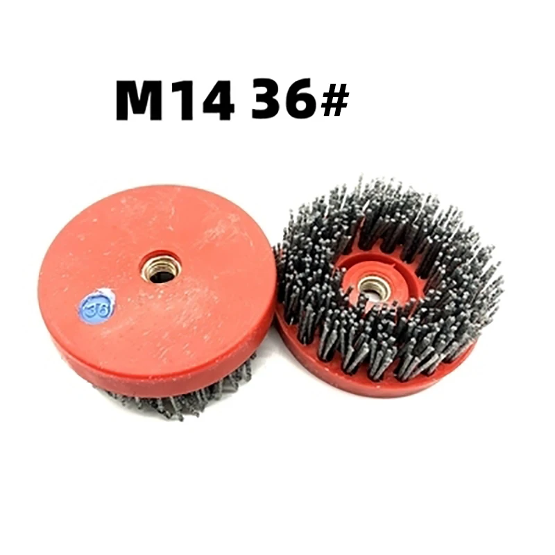 

110MM Circle Cleaning Brush Round Antique Brush For Marble Granite Polishing