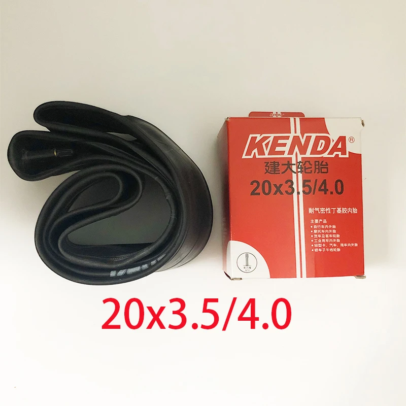 

2PCS Kenda Bike Inner Tube 20*3.5 20*4.0 ATV tyre beach bicycle tire tube city fat tyres snow bike tires Schrader inner tubes