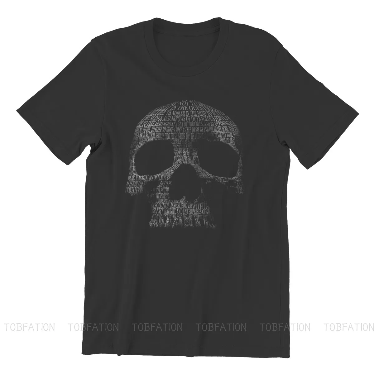 Men Clothing Hamlet Tragedy Play Streetwear T-Shirt To Be Or Not To Be Men Fashion Short Sleeve