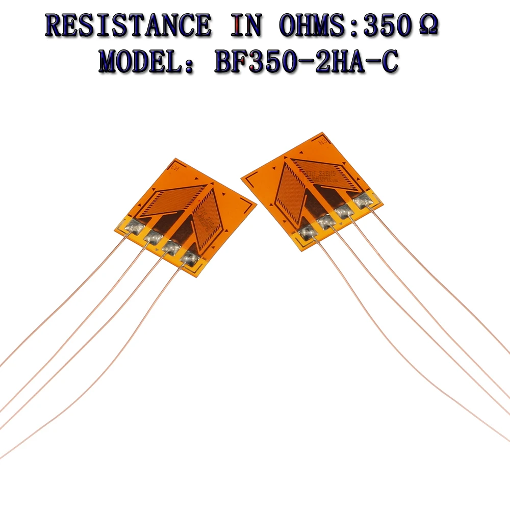 1PCS/LOT high-precision half bridge strain gage BF350-2HA-C 350 ohm / shear stress torque strain gauge belt Enamelled wire