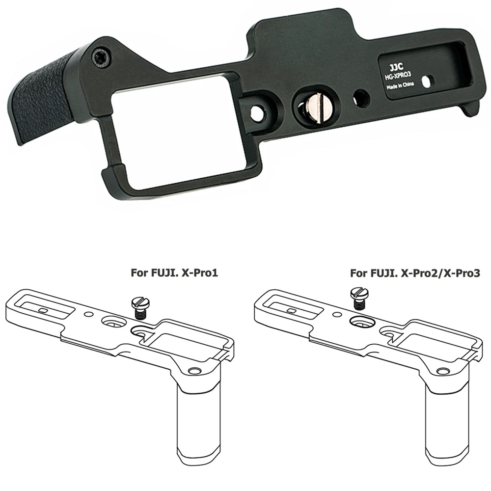 JJC Camera metalowa ręka Grip L uchwyt wspornika do Fujifilm X-Pro3 X-Pro2 X-Pro1 zastępuje Fujifilm MHG-XPRO3 MHG-XPRO2 MHG-XPRO1