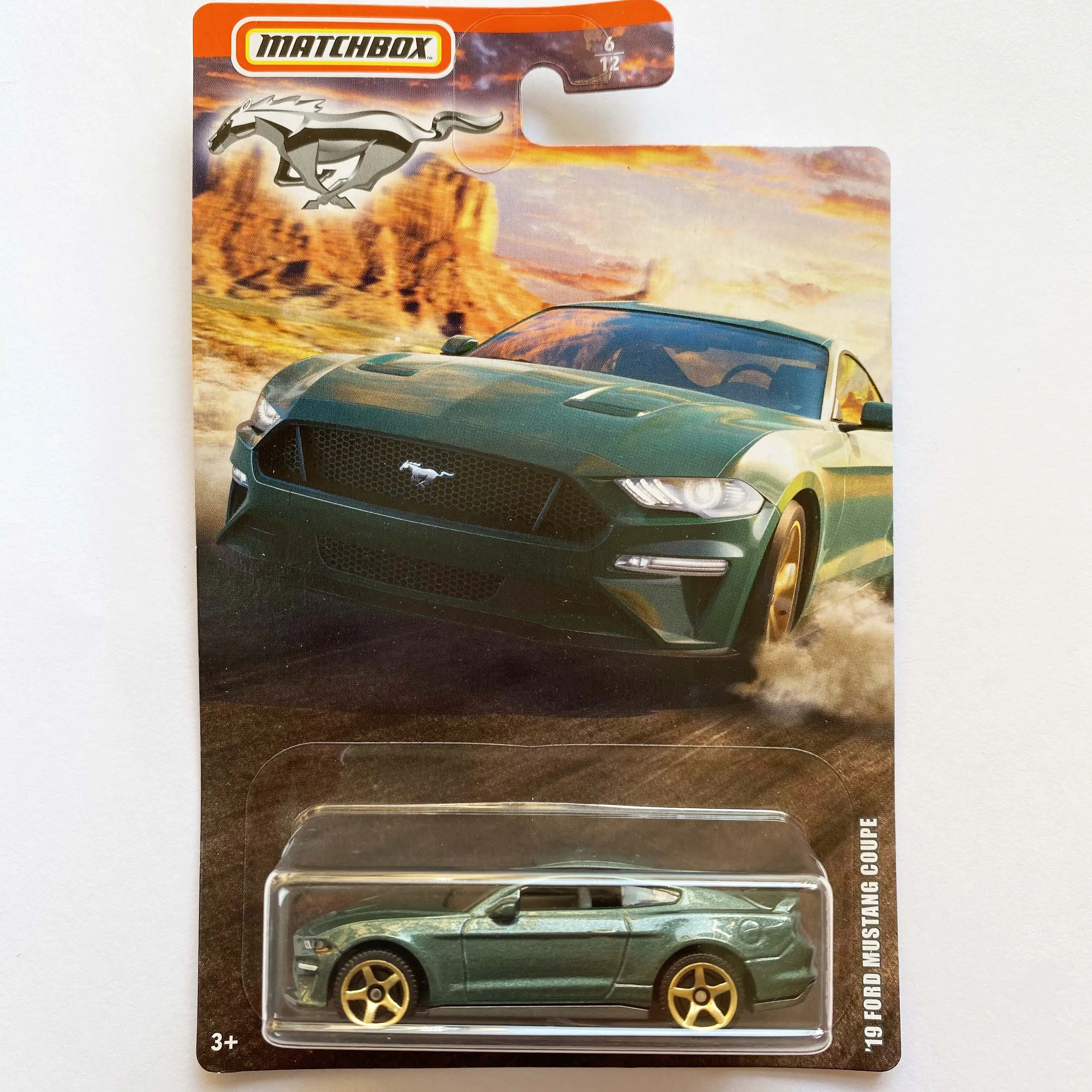 Matchbox 1:64 Ford Mustang GT coupe GGF12 Collection die-cast alloy car model