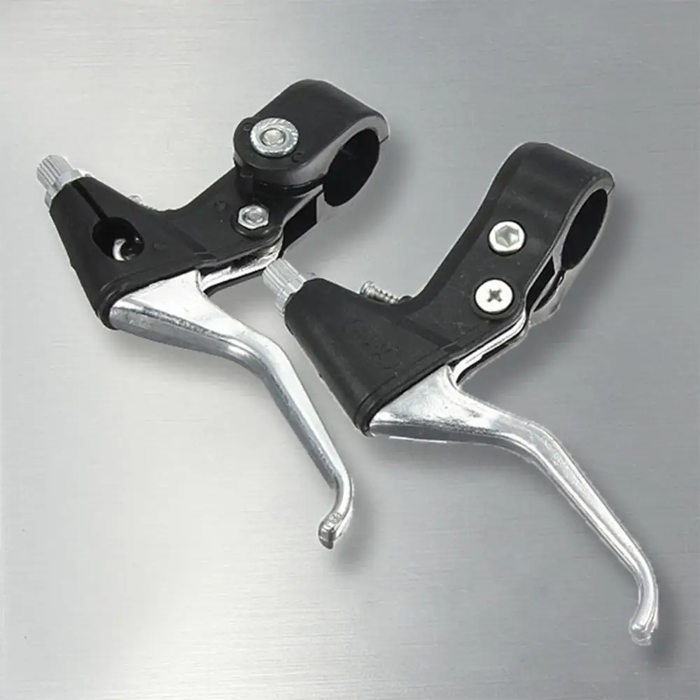 Hot Sale 1 Pair 22mm Aluminum Durable Bike Handlebar Brake Handle Levers Bicycle Handlebar Handles Handbrake Cycling Accessories