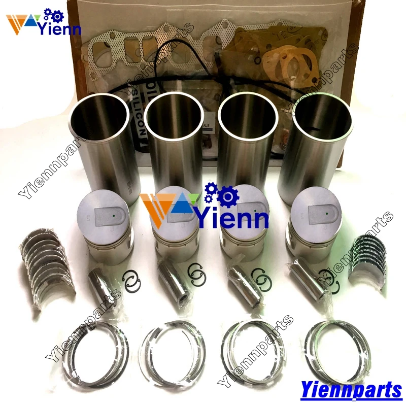 

For Mitsubishi 4DR5 4DR51 4DR50 4DR50A Overhaul Rebuild Kit valve liner Piston Ring Bearing Diesel Engine parts