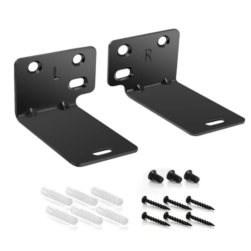 

1 Pair of Wall Mount Bracket , Wall Mount Kit for SoundPress 300 Soundbar Compatible