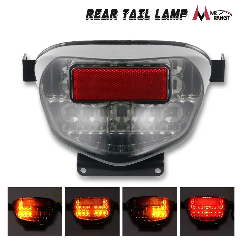 For Suzuki GSXR750 GSXR 750 00-03 GSXR600 GSXR 600 2001-2003 GSXR1000 K1 K2 Integrated LED Rear Tail Light Brake Turn Signals