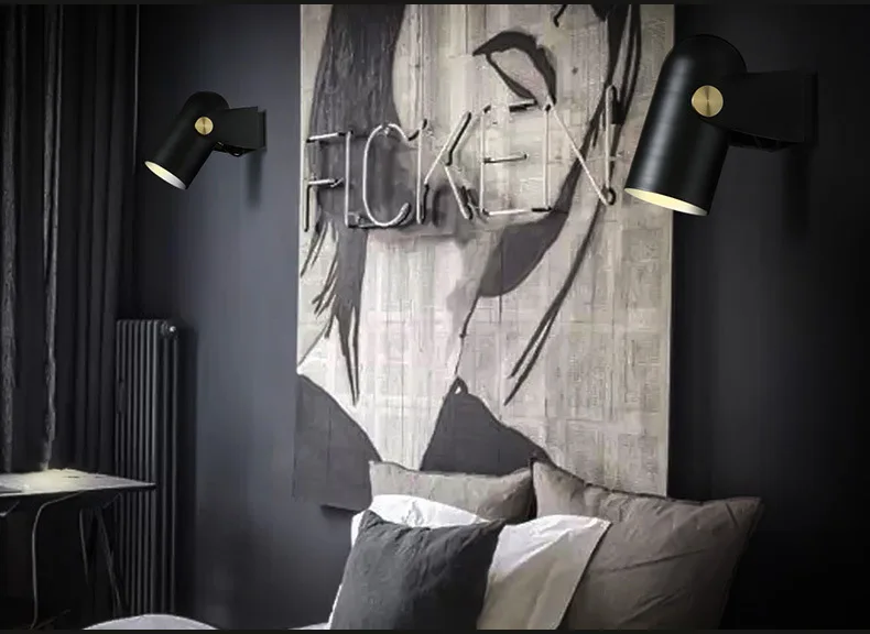 Carronade Wand Licht Europa Nordic Kleine Kupfer drop licht Led Goldene Moderne Schlafzimmer Esszimmer Bar deco design Led loft wand lampe – Detail 21