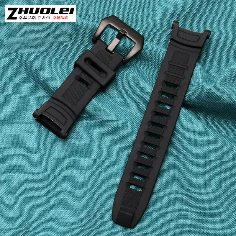 Bracelet de Sport en résine pour Casio g-shock PRW1500 PRG-130Y hommes, étanche, caoutchouc de remplacement, Bracelet de montre de série d'alpinisme