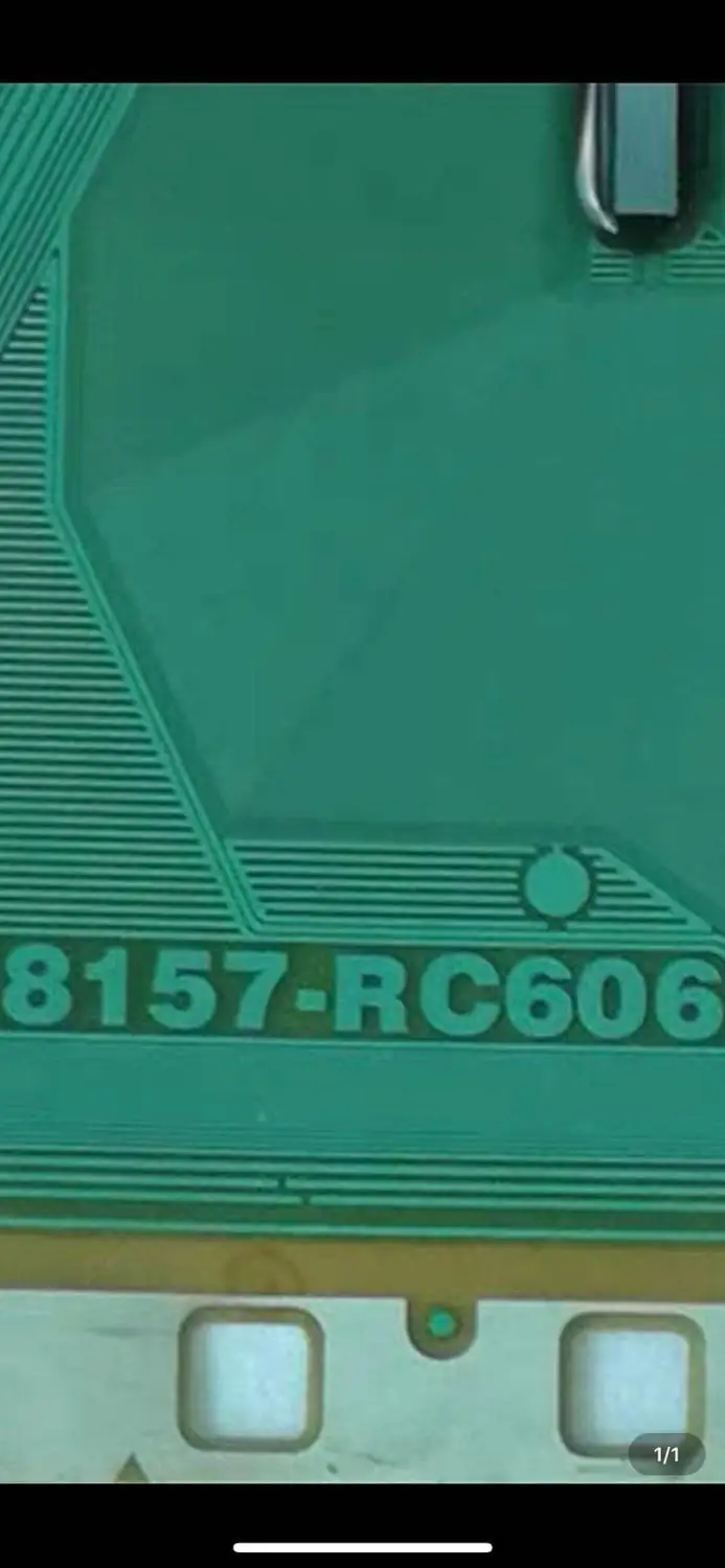 8157-RC606 Baru dan Asli LCD Driver (COF/TAB) ICnew Kumparan Kristal Cair Drive Konektor untuk TV 8157-RC606