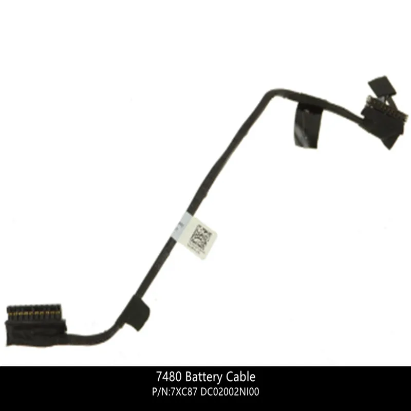 

100 Pcs/ Bag For Dell Latitude 7480 Battery Cable Only 7XC87 07XC87 DC02002NI00 w/ 1 Year Warranty