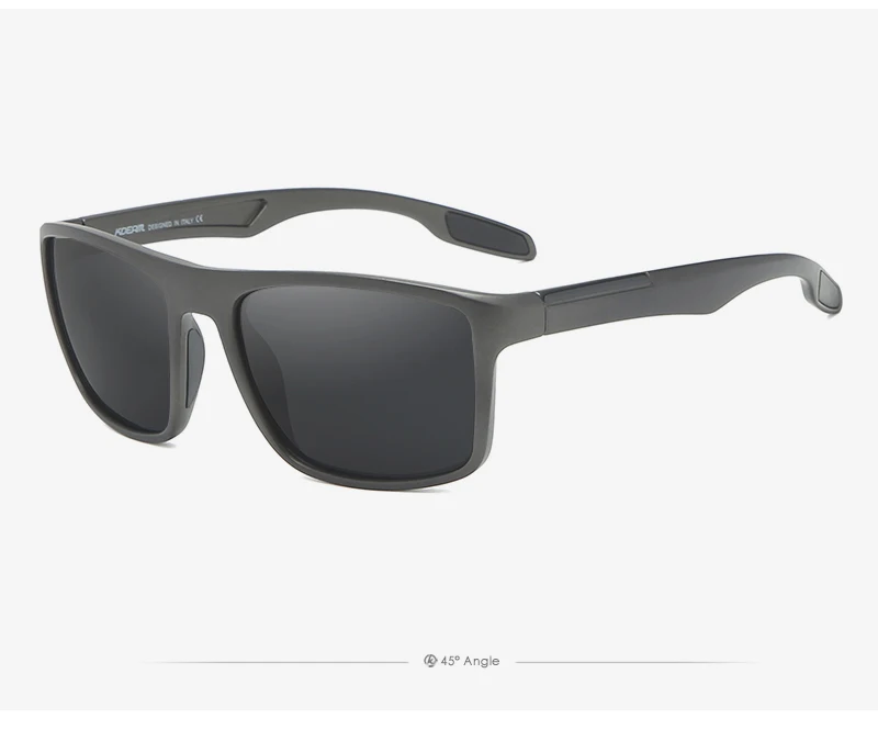 KDEAM VIP Bieten Ultra Licht Rechteckigen Polarisierte Und Photochrome Sonnenbrille Männer – Detail 20