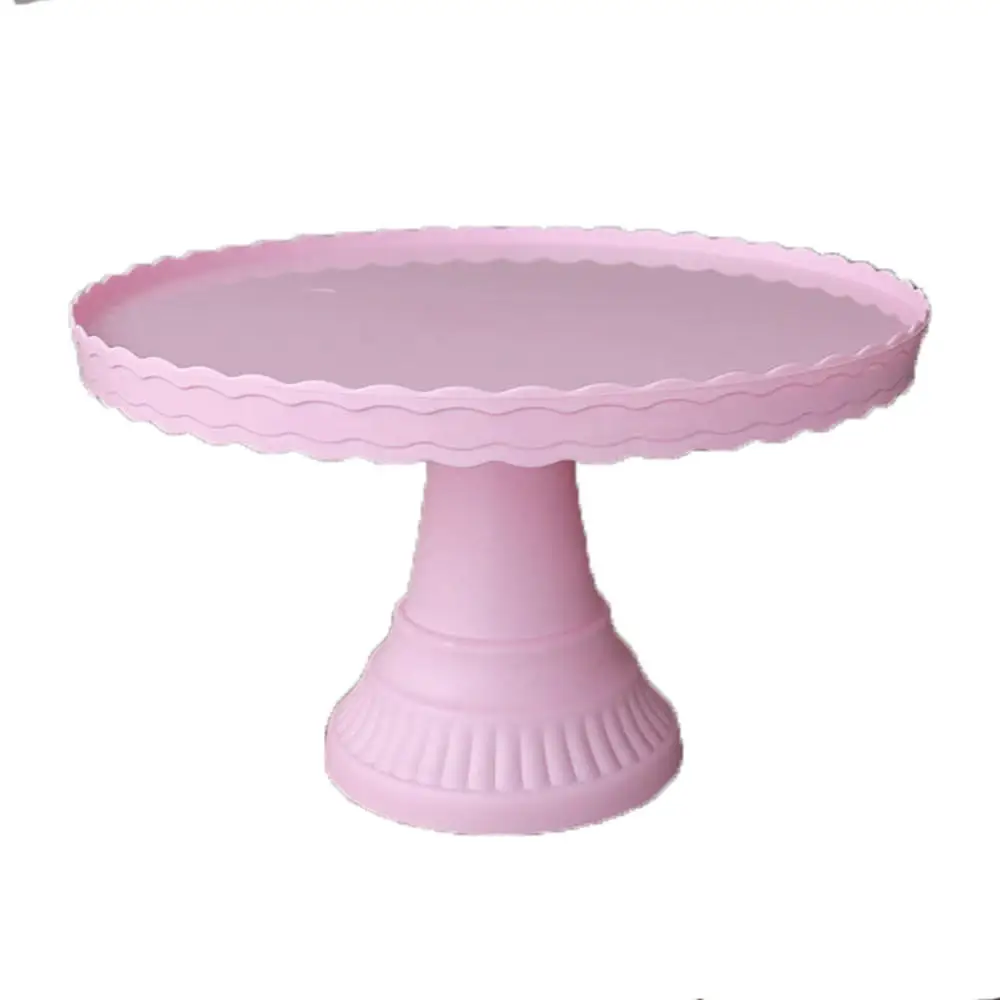 

Plastic Cake Stand Display Rack Wedding Decoration Birthday Cake Tray Dessert FudgeHome Party Birthday Dessert Desktop Tray