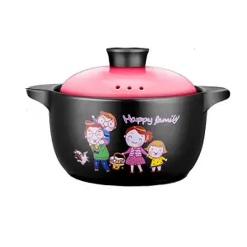 Casserole Stew Pot High Temperature Resistant Clay Pot Rice Casserole Soup Pot Household Gas Gas Soup Pot Ceramic Pot Cooking