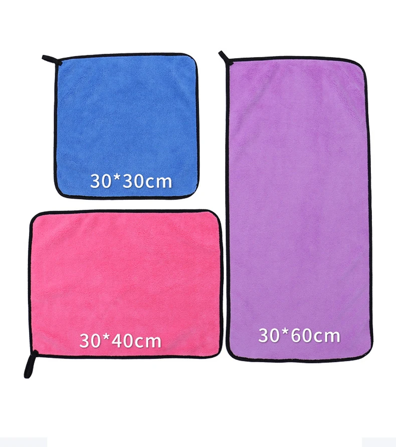 Coral fleece Car Wash Microfiber Towel Car Cleaning Drying Cloth Car Care Cloth Detailing Microfiber Towel Car Microfiber Cloth