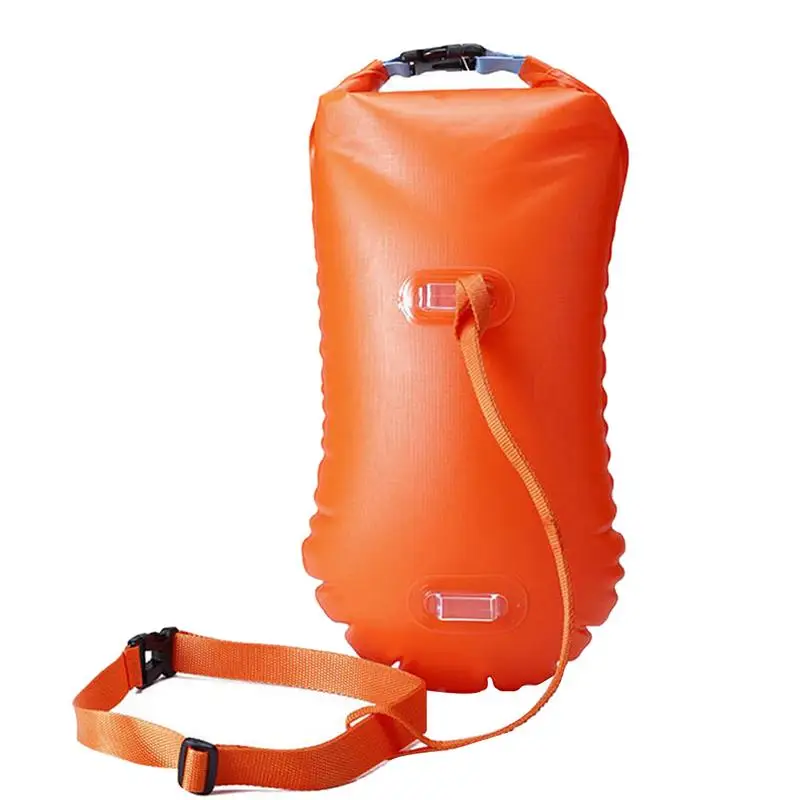 Outdoor Swimming Buoy Multifunctional Swimming Drifting Bag Open Water Swimming Training Buoy