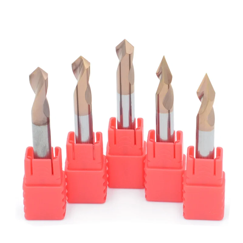 1Pcs ทังสเตนสตีลตำแหน่ง Mata Bor 90 ° Chamfered คาร์ไบด์สำหรับ Chamfer ตำแหน่งเจาะสำหรับอลูมิเนียม