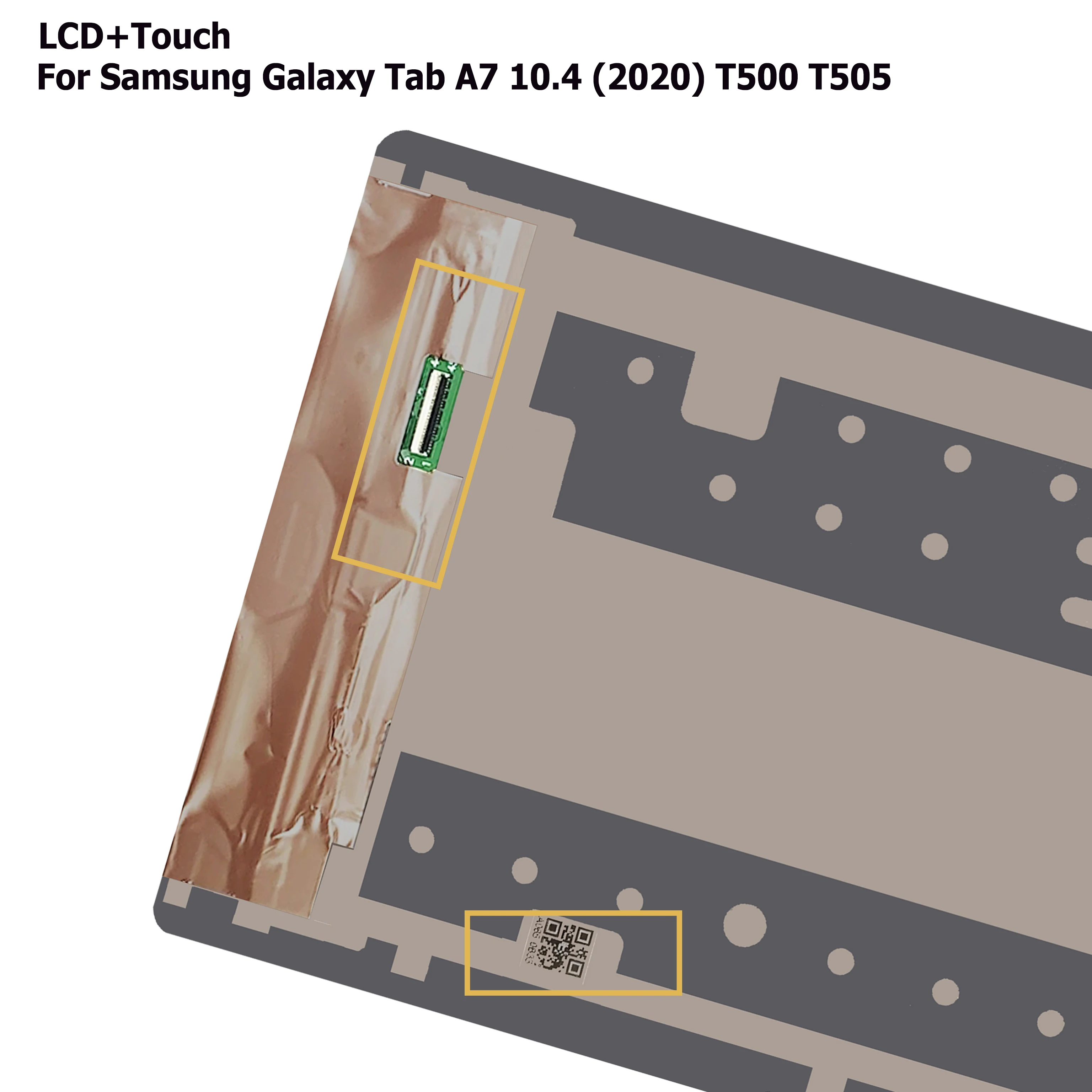 Nuevo LCD Original para Samsung Galaxy Tab A7 10,4 (2020) SM-T500 T505 T500 pantalla LCD pantalla táctil de cristal digitalizador montaje