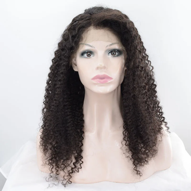 

real human hair hd Lace front wigs black long afro curly Wigs for women glueless wigs swiss lace human hair wigs with body hair