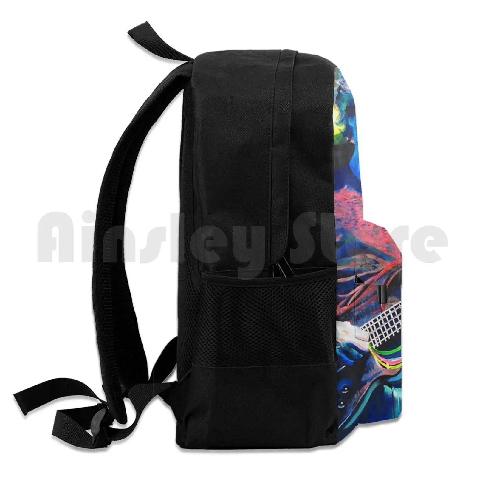 Fr0nt R0w en Alpine Valley mochila de senderismo al aire libre, impermeable, Camping, viaje, rollo de arte y rollo, Phan Art Jam Band Art Mike