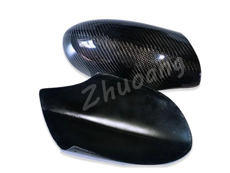 Alta calidad para BMW E90 E92 E93 M3 E82 1M 2008- 2013 100% cubierta de espejo retrovisor de fibra de carbono Real tapas de espejo lateral estilo de