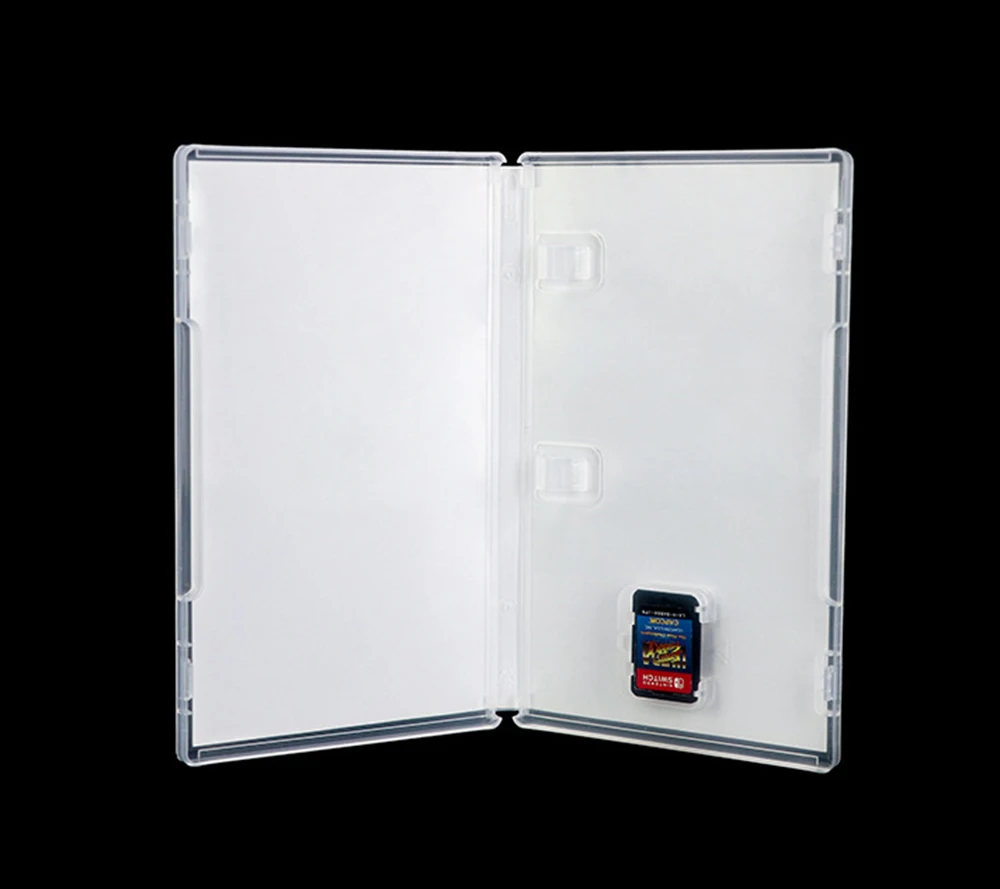 Con 1 NS Công Tắc Ốp Lưng Phụ Kiện Trò Chơi Thẻ Nhớ Vỏ Hộp Giá Đỡ Dành Cho Máy Nintendo Switch NS Bảo Vệ Hộp Bảo Quản trong Suốt