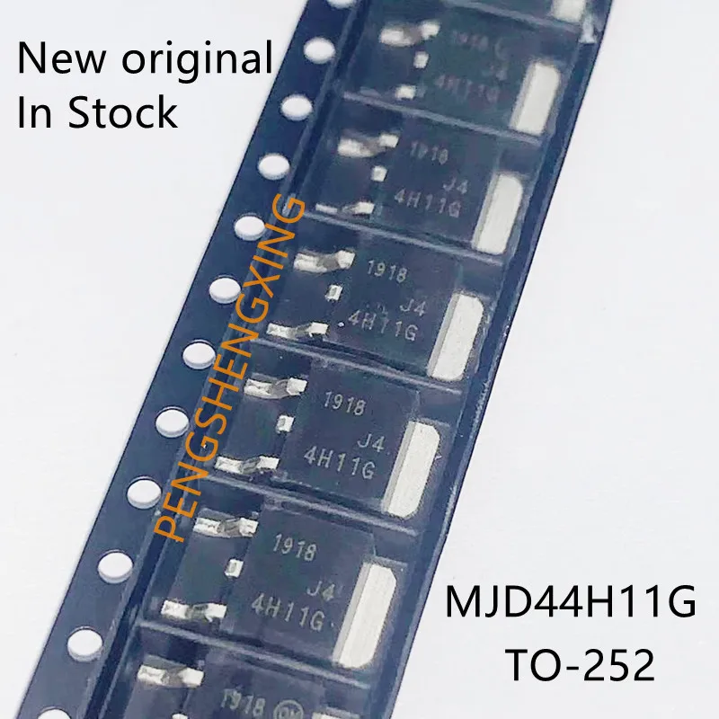 10PCS/LOT  J44H11G TO-252 MJD44H11G 44H11G 4H11G  New original spot hot sale