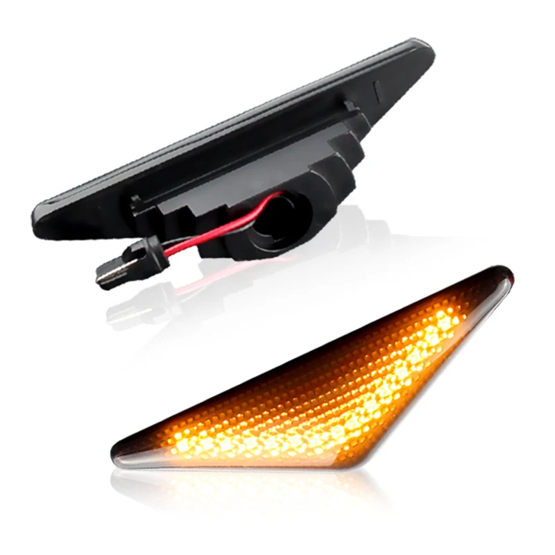 Par De Repetidores Laterales Transparentes Con Luz Indicadora Para Ford Focus 1998-04 Y Mondeo 2000-07 – Eagle Eye
