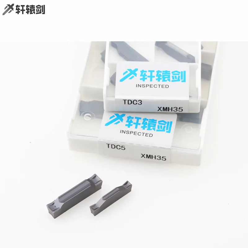 10 Chiếc TDC2 TDC3 TDC4 TDC5 XMH35 Cacbua Có Rãnh Lắp Cắt Máy Tiện CNC Công Cụ Dụng Cụ Mài Dao Dụng Cụ Xoay