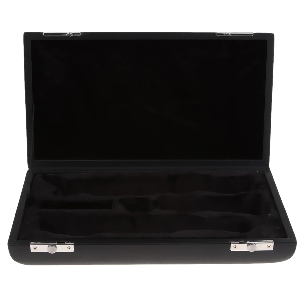 Portable Hard Oboe Wooden Case Box Container Black Shoulder Bag Accessories for Oboe Instrument Parts