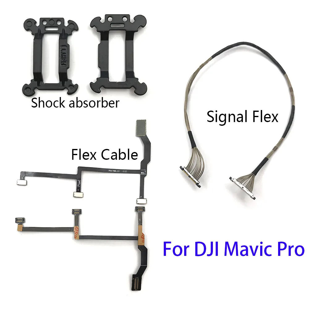 Signal Cable Flex Flexible Loop For DJI Mavic Pro Flexible Cable Gimbal Repair Ribbon Flat Cable PCB Flex Repairing Parts for DJ