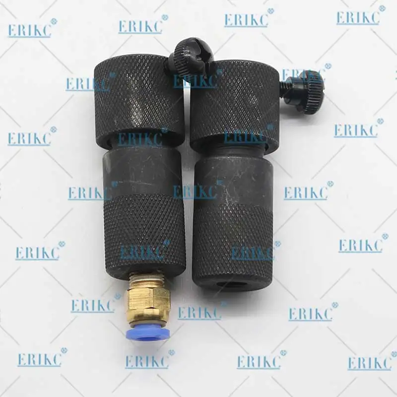 ERIKC Test Bench Diesel Injector Oil Nozzle Collector Tool S Type 9mm P Type 7mm Connect Test Bench For BOSCH DENSO SIEMENS