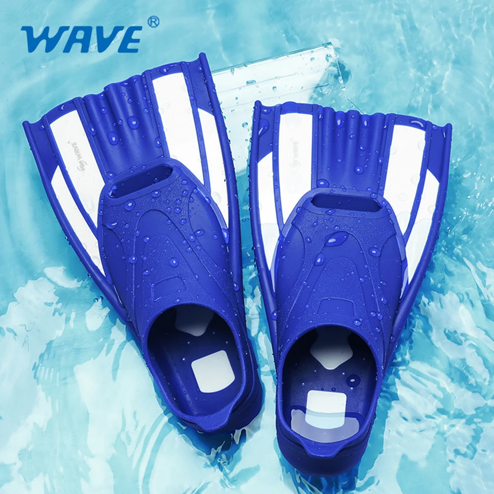 Professional Swimming Training Short Fins for Men and Women, Adult Fins Cover Feet, Breaststroke Free Snorkeling, New